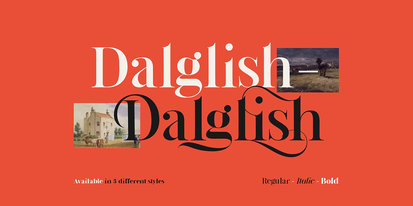 Dalglish Font